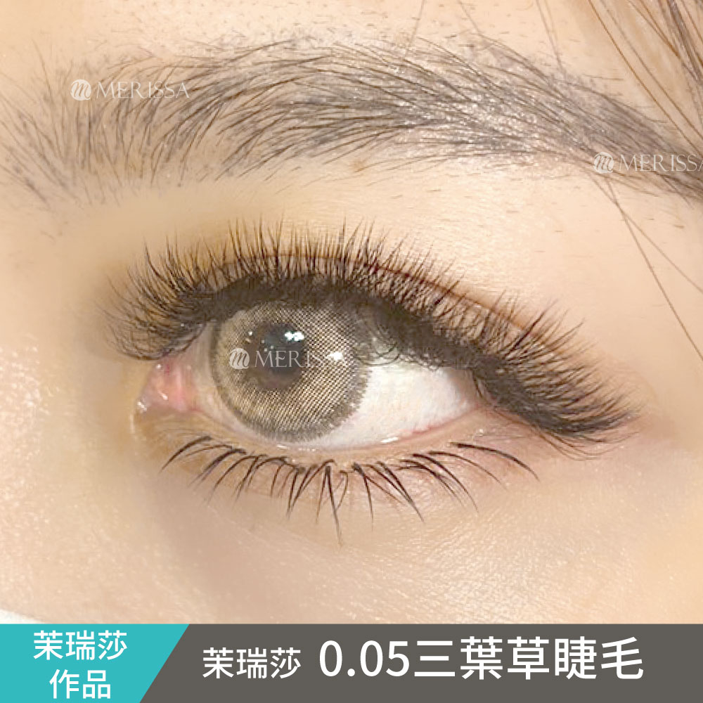 【咖啡色】三葉草睫毛0.05 【咖啡色】三葉草睫毛0.05
