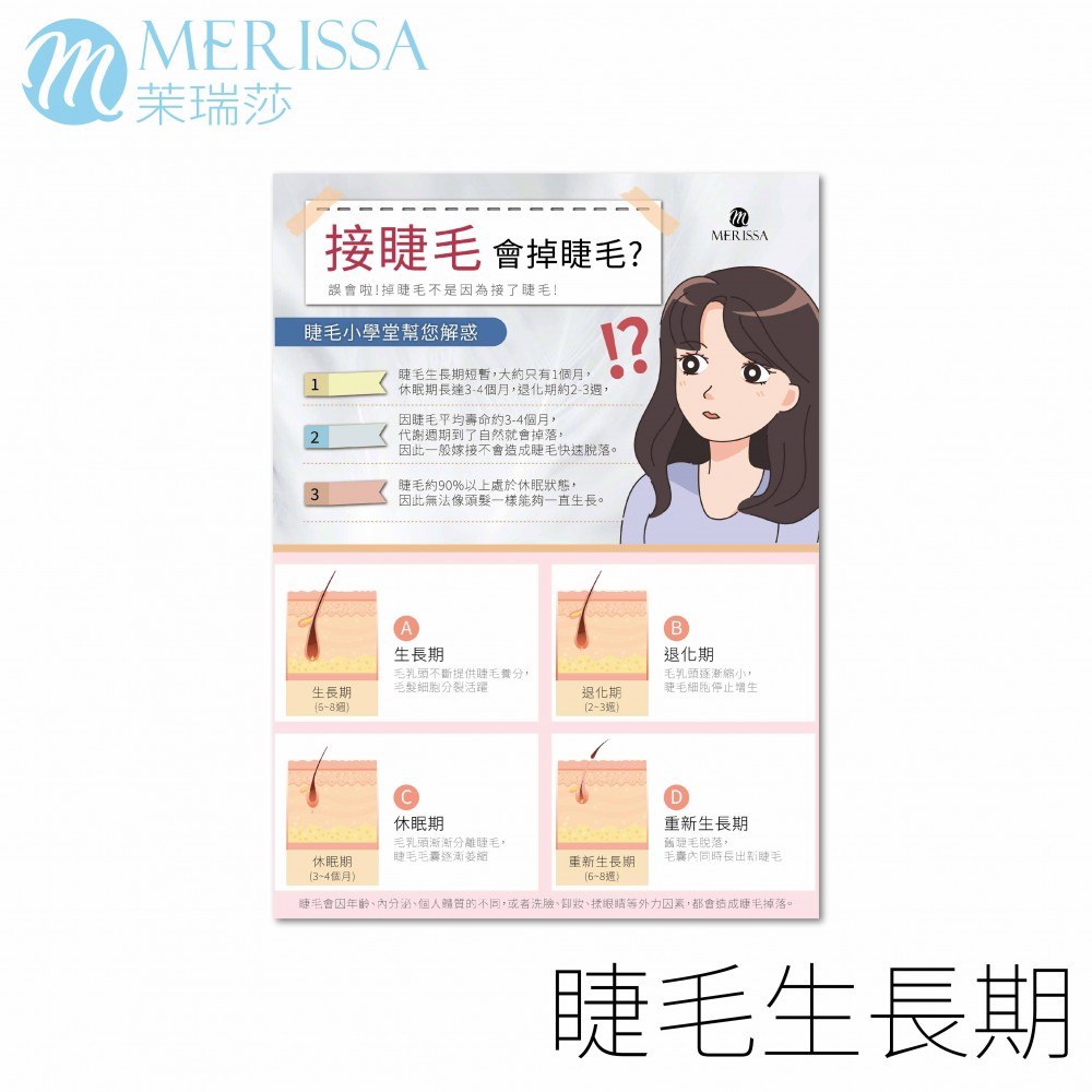 美睫海報