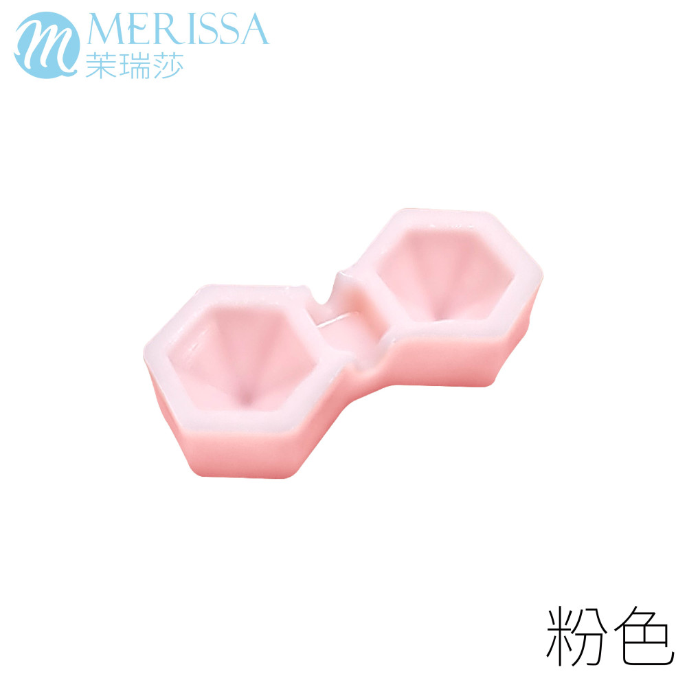 雙格開花膠水杯